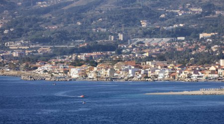 Photo for City by the Sea. Messina, Sicilia, Italy. Sunny Morning. - Royalty Free Image