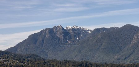 Photo for Canadian Rocky Mountains on the North Shore of Vancouver, BC, Canada. Nature Background - Royalty Free Image