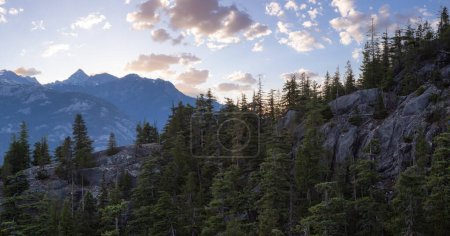 Photo for Canadian Mountain Landscape during Sunset. Squamish, British Columbia, Canada. - Royalty Free Image