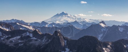 Canadian Rocky Mountain Landscape. Nature Background Panorama. Sunny Day. British Columbia, Canada.