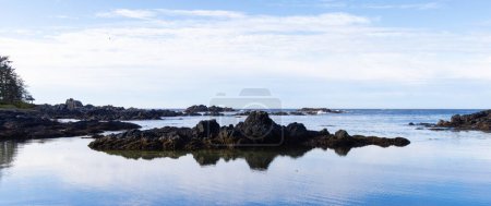 Téléchargez les photos : Rocky Shore sur la côte de l'océan Pacifique. Ucluelet, île de Vancouver, C.-B., Canada. Nature Contexte. - en image libre de droit