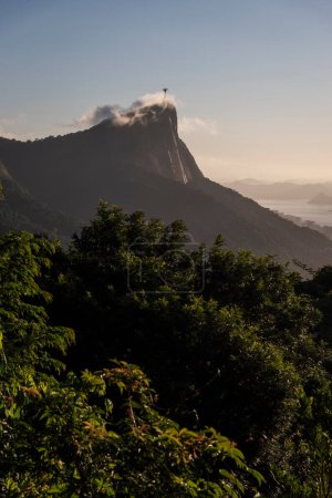 Téléchargez les photos : Belle vue de Vista Chinesa à Corcovado Mountain, Tijuca Park, Rio de Janeiro, Brésil - en image libre de droit