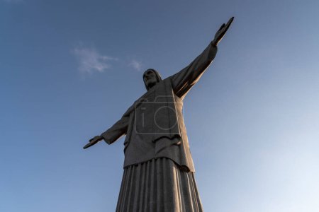 Téléchargez les photos : Statue du Christ Rédempteur à Corcovado Mountain, Rio de Janeiro, Brésil - en image libre de droit