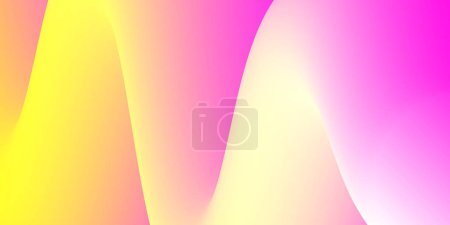 Ilustración de Mezclando colores degradados. papel pintado gradiente ondulado. fondo vector abstracto - Imagen libre de derechos