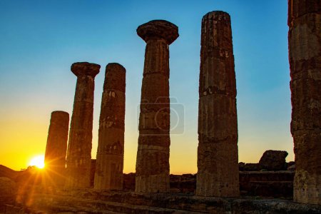 Foto de En Agrigento, En 08-03-23, Valle de los templos, Sicilia, Italia - Imagen libre de derechos
