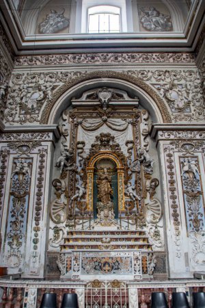 Photo for The High Altar of the Termini Imerese Cathedral - Royalty Free Image