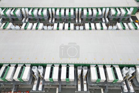 Photo for Aerial view of a large datacenter in Noord Holland, The Netherlands - Royalty Free Image