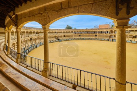 Arène de taureaux La Plaza de Toros à Ronda, Espagne
