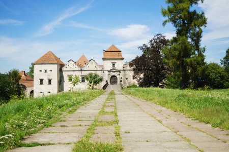 Foto de Castillo de Svirzh. Región de Lviv, Ucrania. - Imagen libre de derechos