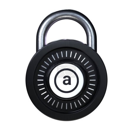 Téléchargez les photos : Crypto Lock Arweave icône sur fond blanc - en image libre de droit
