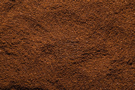 Fondo de textura de café en polvo aromático